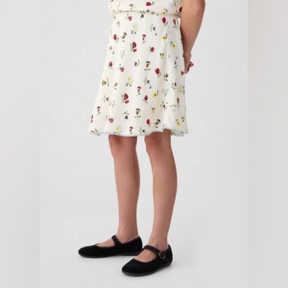 Gap x DOEN Other - DOEN GAP Cream Floral A-Line Girls' Skirt